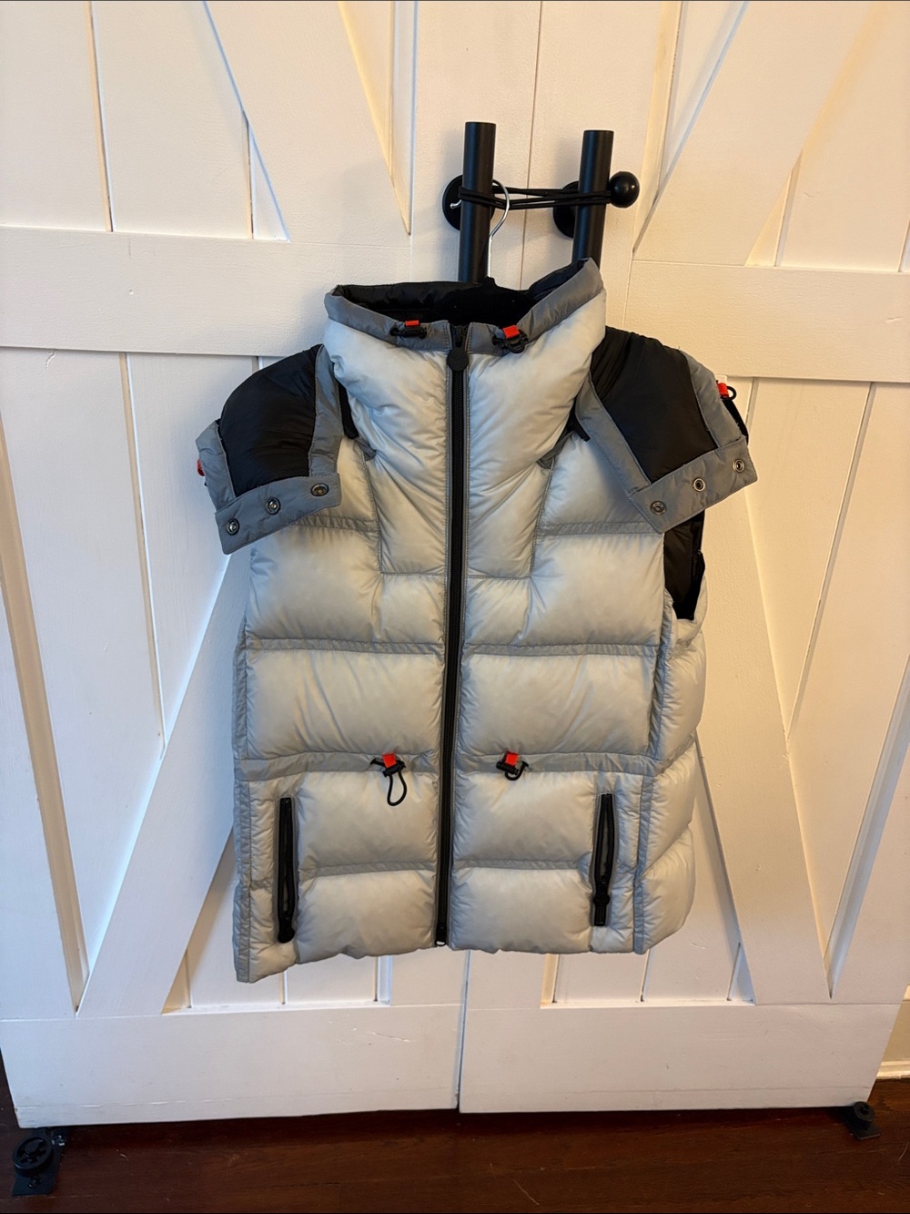 Moose Knuckles ice blue Puffer Vest